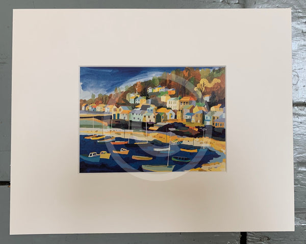 Closing Time, mounted miniature by Richard Tuff