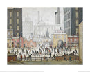 Coming From The Mill by L.S. Lowry