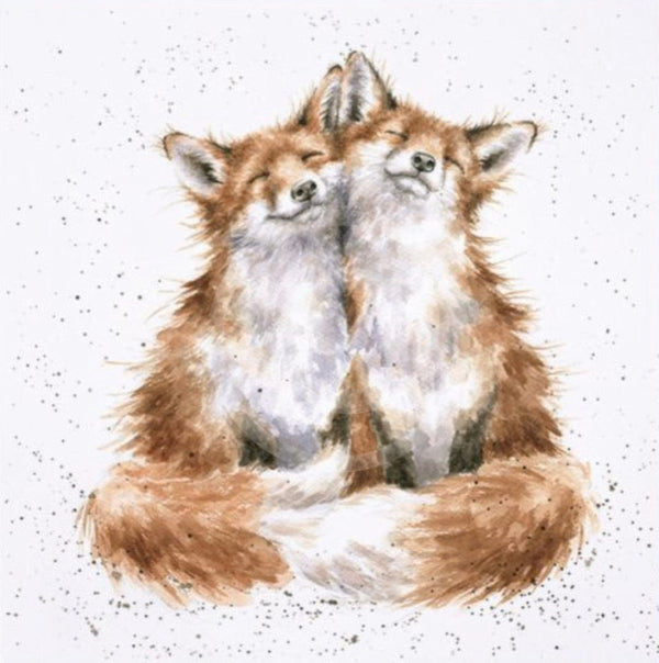 Contentment  by Hannah Dale, Cute Fox Print 