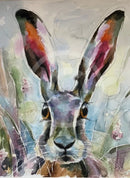 Cottontail  ORIGINAL Watercolour Painting by Susan Leigh