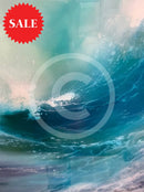 Crest of the Wave (20x20") ORIGINAL PAINTING by Hamish Herd