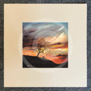 Cyan Sunset, The Lonely Tree by Mark Braithwaite