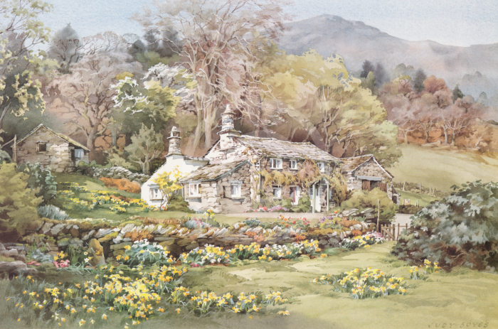 Daffodil Time by Judy Boyes - April from Judy's A Year in the Lakes