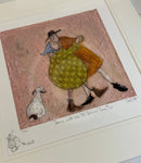 Dance With Me ‘til Dinner Time, Gallery Remarque Edition by Sam Toft - Mounted