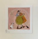 Dance With Me ‘til Dinner Time, Gallery Remarque Edition by Sam Toft - Mounted