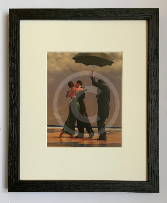 Dancer in Emerald by Jack Vettriano, mounted miniature