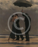 Dancer in Emerald by Jack Vettriano