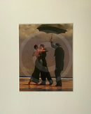 Dancer in Emerald by Jack Vettriano, mounted miniature