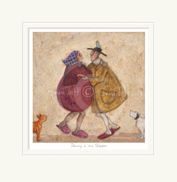 Dancing In Our Slippers LIMITED EDITION by Sam Toft