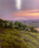 Terrence Grundy Dawn Skies (23.5 X 23.5 ) Original Painting