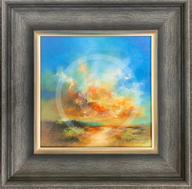 Doubtless Path by Anna Schofield- framed hand finished print 