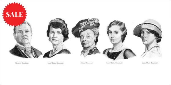 Downton Abbey: Upstairs, The Crawleys  by Gavin Bake
