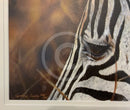 Dramatic, Zebra print by Lyndsey Selley Limited Edition Print