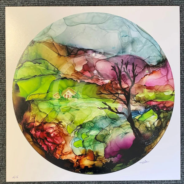 Dreaming of the Countryside - Giclee Print on Paper by Minu Achrekar