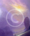 Early Fishing ORIGINAL PAINTING by Mark Duffin