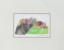Edinburgh Castle Print by Ilona Drew 
