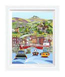 Embellished: The North Riding of Yorkshire by Linda Mellin - white frame
