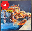 Venice  (24x24”) ORIGINAL PAINTING by Gary Sams - unframed