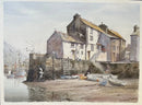 Evening Rest, Polperro, Cornwall - Sam Burden ORIGINAL WATERCOLOUR