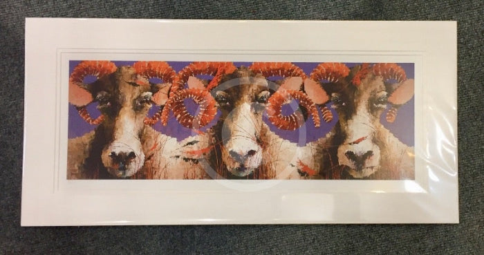 Eyeline by Amanda Stratford, mounted