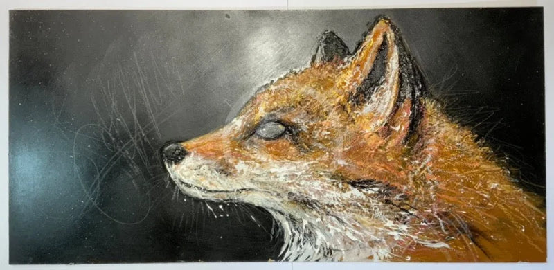 Fantastic Fox ORIGINAL PAINTING by Sarah Spofforth