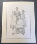 Farty Towels (Fawlty Towers) print by Jonathan Roberts Black Core Mount