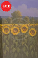 Field of Sunflowers Original Painting by David Short Original Painting