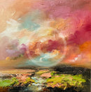 Fields of Fire and Light - ORIGINAL Oil Painting by Anna Schofield