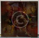 Fiery Fusion II by Craig Foord ORIGINAL Resin Art (unframed)