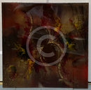 Fiery Fusion II by Craig Foord ORIGINAL Resin Art (unframed)