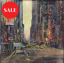 New York (23X23) Original Painting By D Shiers