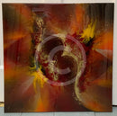 Flaming Fusion I By Craig Foord Original Resin Art (Unframed) Original Artwork