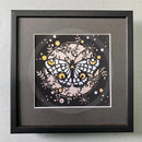 Flutterbye Giclee Print of a Butterfly by Anna Cook Framed Mounted Print