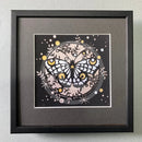 Flutterbye Giclee Print of a Butterfly by Anna Cook Framed Mounted Print