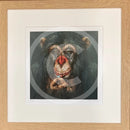 Forget-Me-Not, Chimp / Monkey Print by Amanda Stratford