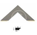 medium grey groove wood frame 