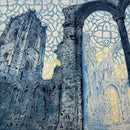 Fountains Abbey - Etching & Collagraph Limited Edition by Anna Matyus