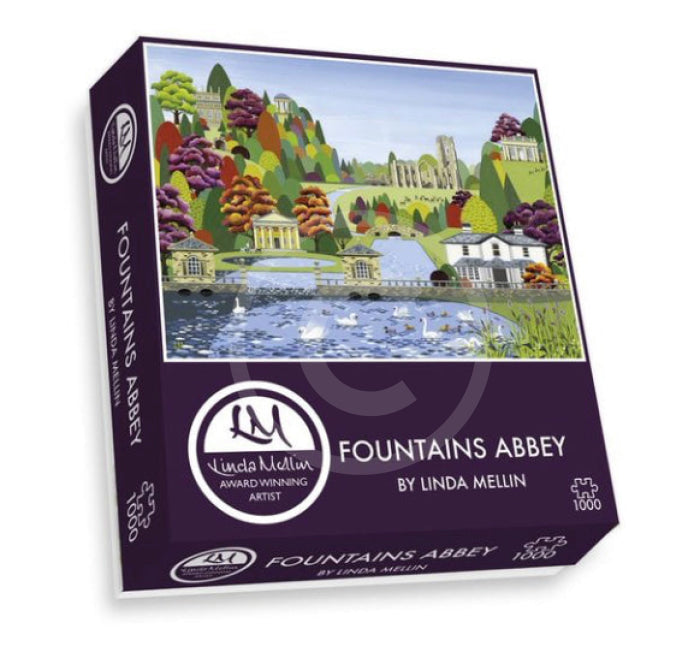 Fountains Abbey Jigsaw By Linda Mellin