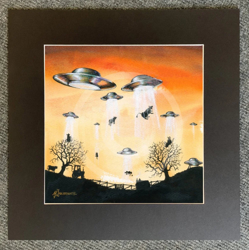 From the Shadows, Mars Attacks, Cow-mageddon by Mark Braithwaite
