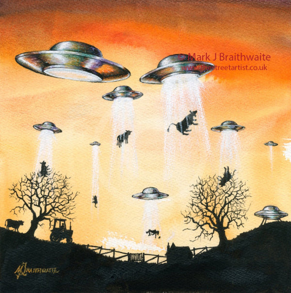 From the Shadows, Mars Attacks, Cowmageddon by Mark Braithwaite