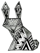 Geo Bunny by Emily Child
