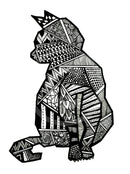 Geo Cat by Emily Child