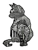 Geo Cat by Emily Child