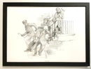 Get Off M’ Steps (Last Of The Summer Wine) Print By Jonathan Roberts Framed A3