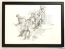 Get Off M’ Steps (Last Of The Summer Wine) Print By Jonathan Roberts Framed A3
