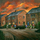 Getting the Coal by John Wood – Mounted Limited Edition Print - Art Print