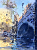 Golden Hour, an ORIGINAL watercolour by Abdul Malik Nobel