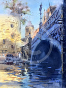 Golden Hour, an ORIGINAL watercolour by Abdul Malik Nobel