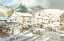 Grasmere Farmstead in Snow, a Limited Edition by Judy Boyes