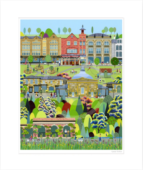 Harrogate, Theatre & Royal Pump Room by Linda Mellin